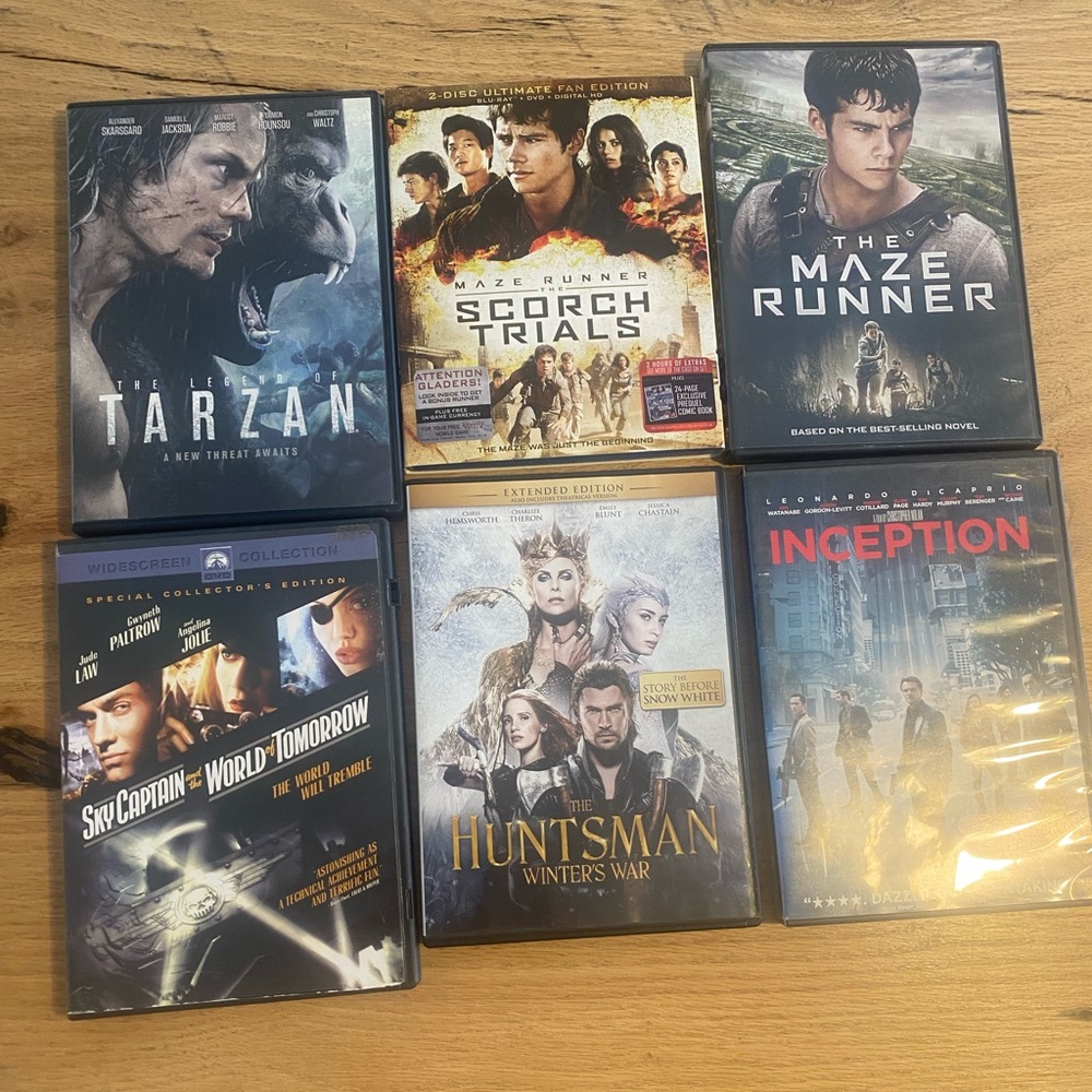 Maze Runner and More DVD Collection
